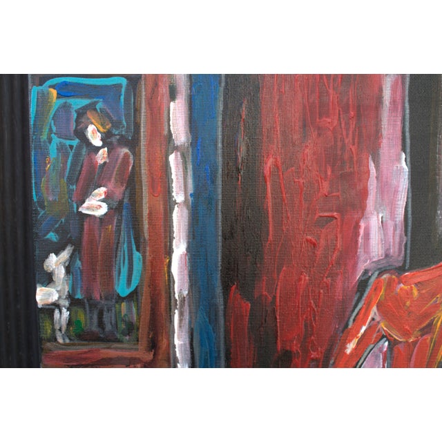 Early 21st Century Natalia Vypritskaia, By the Window, 2026, Acrylic on Canvas For Sale - Image 5 of 9