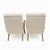 Beige Mid-Century Modern Italian Bouclè Armchairs attributed to Paolo Buffa, 1950, Set of 2 For Sale - Image 8 of 10