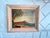 Vintage Set of 2 Tiki Oil Paintings W/Light Wood Frames - Signed For Sale - Image 4 of 7