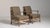 19th Century France Mid-century Modern Tan Wood Armchair For Sale - Image 10 of 11