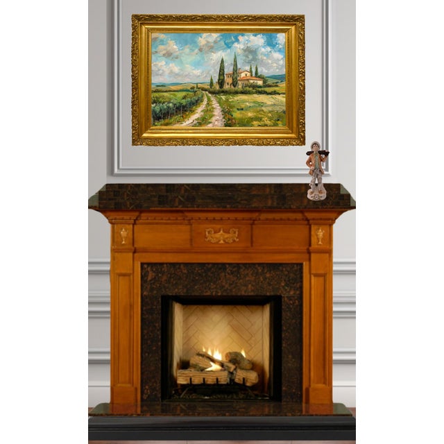 MId-Century Capodimonte Porcelain Man Carrying a Log For Sale In New York - Image 6 of 12