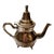 1970s Théière Moulay Hassan Moroccan Arabic Design Silverplate Tea Pot For Sale