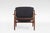Finn Juhl FD136 Lounge Chair in Black Leather and Teak by Finn Juhl, France, 1960s For Sale - Image 4 of 11