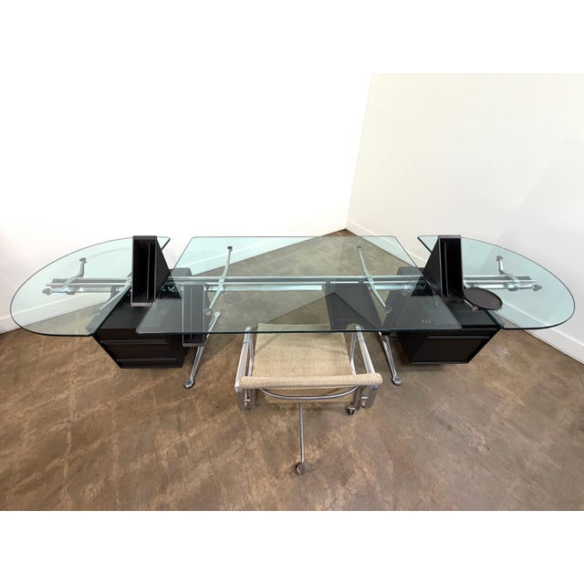 Metal Late 20th Century Bruce Burdick Executive Desk for Herman Miller For Sale - Image 7 of 18