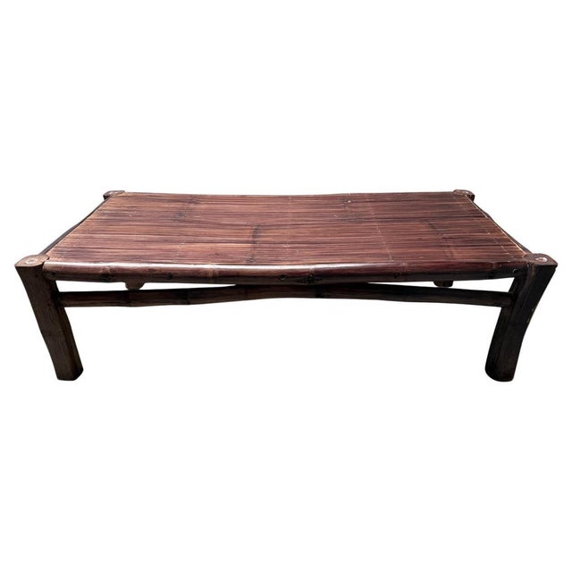 The Bamboo Coffee Table is handmade from antique bamboo. Lightweight and easy to move. This coffee table was handmade in...