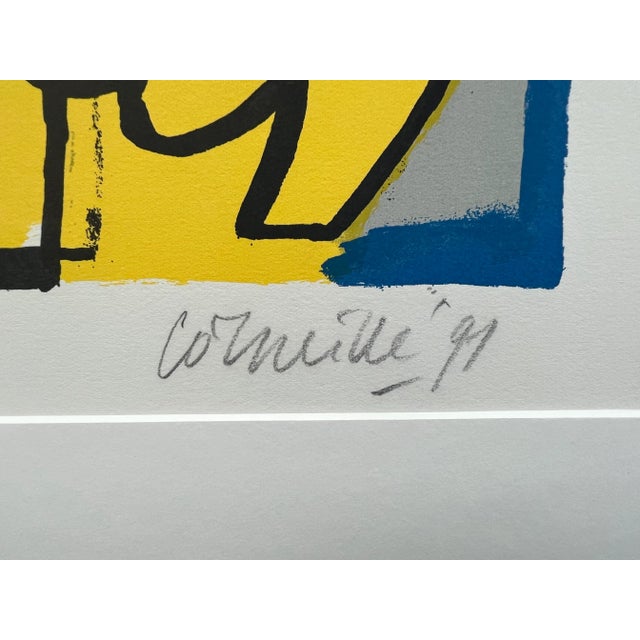 Corneille, Guillaume (1922-2010), Artist’s Proof, Paradis De Femmes, Signed, 1991, Figurative Fantastical Warm Colors For Sale In Portland, ME - Image 6 of 8