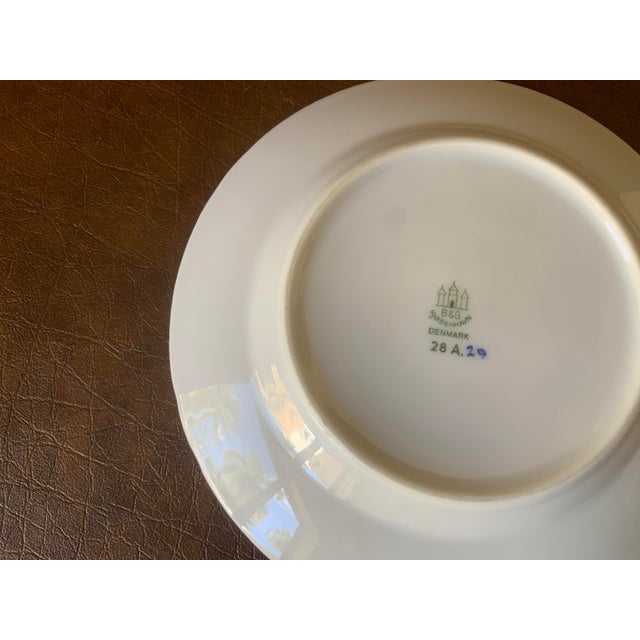 1980s Vintage Bing & Grondahl Small Bread & Butter Side Plate 28a For Sale - Image 5 of 5