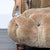 Vintage Victorian Tufted Velvet Lounge Chair With Carved Wooden Accents For Sale - Image 9 of 10
