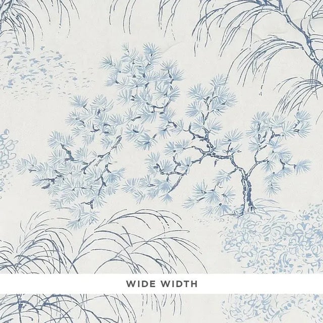 A simple, hand painted botanical print on a gauzy double-width linen, Mori has a delicate look and a graceful presence....
