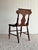 1960s Vintage Sculpted Mahogany Dining Chairs With Cane Seats, Set of 4 For Sale - Image 15 of 15