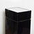 AMBIANIC presents Modern black and white pillar pedestal column base Acrylic. Top portion turns. Unmarked - style of Karl...