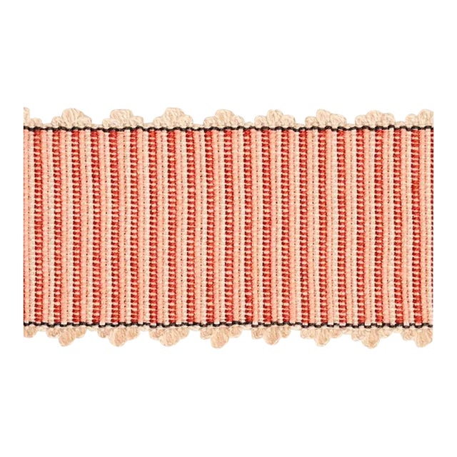 Sample - Schumacher X Neisha Crosland Obi Tape in Rose For Sale