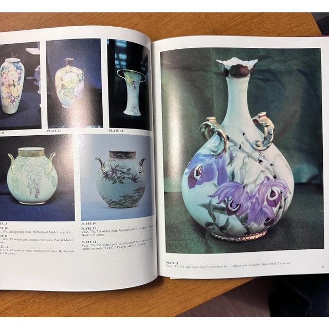 Mid-Century Modern 1980s Limoges Porcelain Hardcover Book For Sale - Image 3 of 6