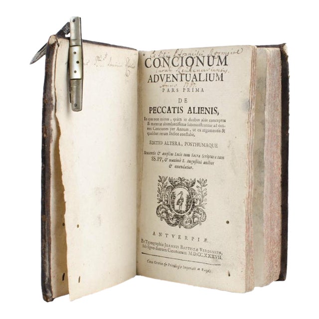 Leo a Sancto Laurentio - Concionum Adventualium, 1737 For Sale