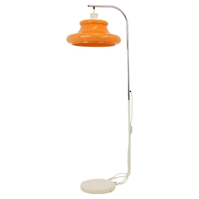 Mid-Century Floor Lamp in style of Guzzini, 1970s For Sale - Image 15 of 15