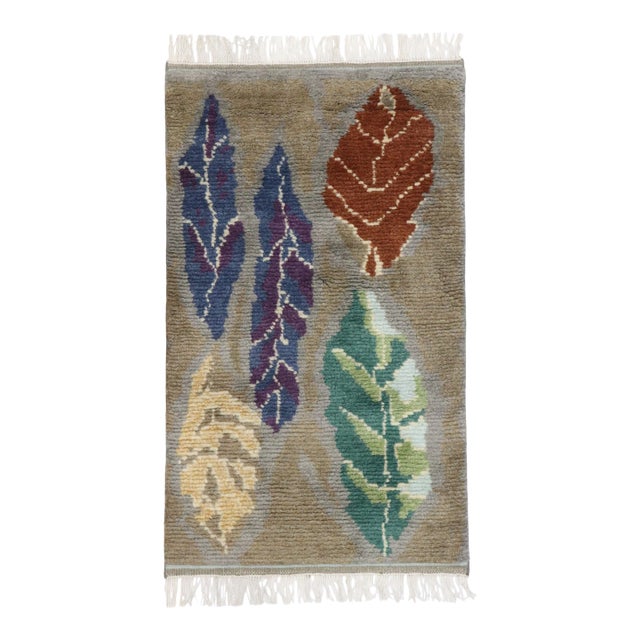 Swedish Rya Ingrid Johansson Style Rug, 03'00 X 05'01 For Sale