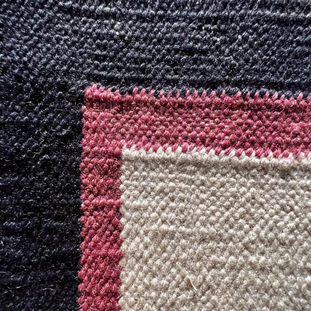 Textile 1970s Southwest Handwoven Art Wall Hanging Tapestry For Sale - Image 7 of 8