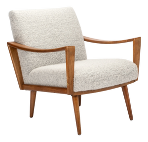 Vintage Armchair in Walnut Wood, 1960s