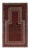 Black Rug & Kilim’s Baluch Tribal Rug in Red With Mihrab Geometric Patterns For Sale - Image 8 of 8