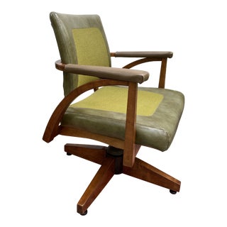 1950s Mid Century Modern Swivel Tilt Office Chair by Boling For Sale