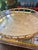 Mid 20th Century Vintage Brass Faux Bamboo Chinoiserie 12” Oval Gallery Tray For Sale - Image 5 of 8