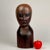 Mid 19th Century Unique 19th C. American Wood, Hand Carved Milliner Head Bust Sculpture For Sale - Image 5 of 12