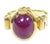 Gemstone 14k Yellow Gold Ruby Ring For Sale - Image 7 of 7