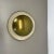 1950s Round Brass Wall Ceiling Light in the style of Gino Sarfatti, Italy, 1950s For Sale - Image 5 of 18