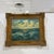 1950s Vintage Seascape Oil Painting – Ornate Gilt Frame For Sale - Image 5 of 12