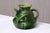 Belgian Art Nouveau Sculptural Green Glazed Tri-Handled Vase, 1910s For Sale - Image 3 of 11