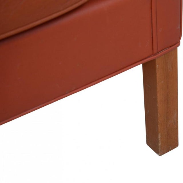 2213 3-Seater Sofa in Cognac Leather by Børge Mogensen, 1997 For Sale - Image 17 of 18