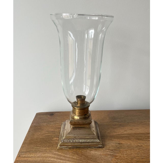 This vintage Hurricane lamp is a beautiful centerpiece for your outdoor summer soirée. Outside cocktails or mocktails by...