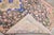 Persian 1960s Vintage Persian Distressed Handmade Medallion Blue Wool Rug For Sale - Image 3 of 10