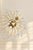 Blue Vintage Chandelier with Blue Teardrop Crystals, 1970s For Sale - Image 8 of 10