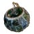 Peter Marsh Brutalist Hanging Colored Glass Chunk Fragment Globe Pendant Light For Sale