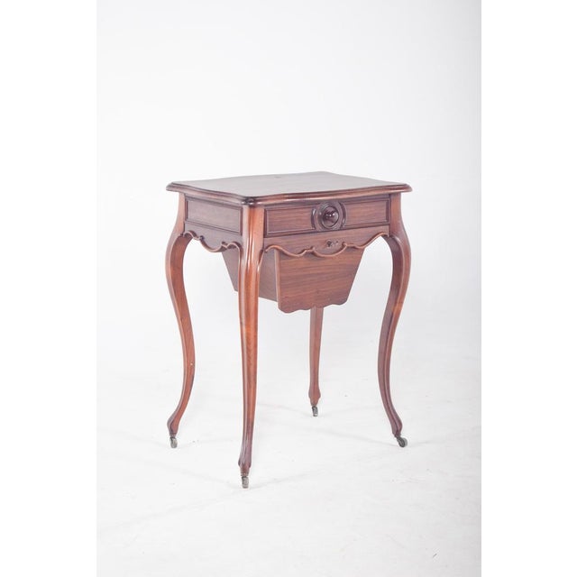English Rosewood Potty Table, 1890s For Sale - Image 3 of 10