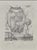 Graham Carter, Waiting with owl Graphite on paper 17.5 x 13 cm (6.8 x 5.1 inches) sheet size Framed in black with a black...