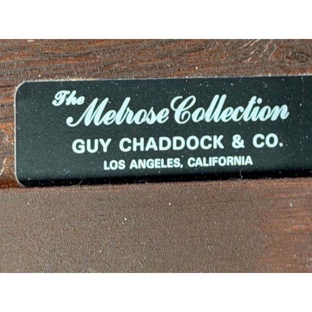 Guy Chaddock Melrose Collection Country English Plank-Top Console Table For Sale - Image 12 of 12