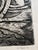 1980s Alon Elow Abstract Etching Made by Artist in Ny Studio Signed in Pencil For Sale - Image 4 of 4