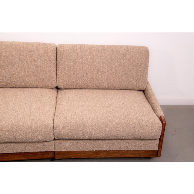 Wood Model 920 Sofa by Afra & Tobia Scarpa for Cassina, 1960 For Sale - Image 7 of 16