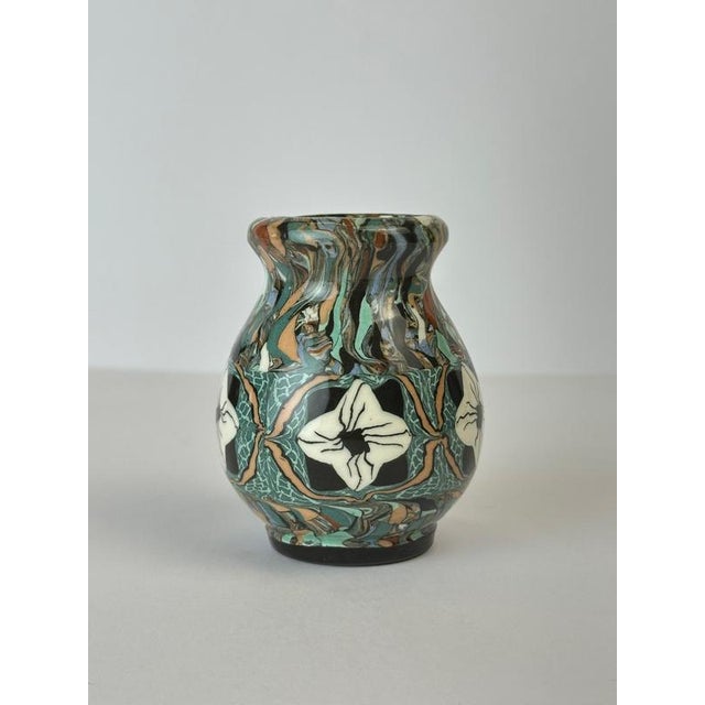 1950s Terre Mêlée Mosaic Vase by Jean Gerbino for Vallauris, France, 1950s For Sale - Image 5 of 10