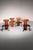Sapporo Dining Chairs in Walnut by Mario Marenco for Mobilgirgi, 1970s, Set of 4 For Sale - Image 14 of 14