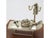 Vintage Italian Silver Doctors Cabinet Scene on Wooden Base attributed to Sacchetti, 1970s For Sale - Image 9 of 13