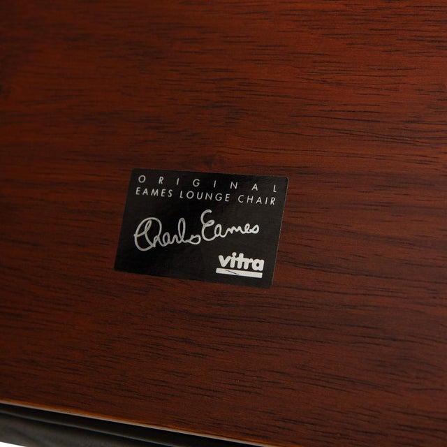 Animal Skin Ottoman in Leather by Charles & Ray Eames for Vitra For Sale - Image 7 of 12