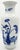Qing Dynasty (Kangxi Reign) Blue and White Porcelain Rouleau Vase "Wan lu zhong shi" has measurements of approximately...