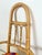 Wood Vintage Tall Back Rattan Arm Chairs- A Pair For Sale - Image 7 of 12