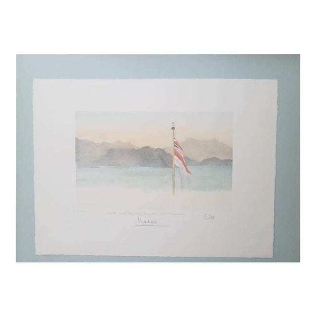 Signed Limited Edition Lithograph Watercolor by Prince Charles For Sale