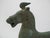 Wood Chinese Bronze Flying Horse of Gansu Han Dynasty Style Figurine Sculpture For Sale - Image 7 of 12