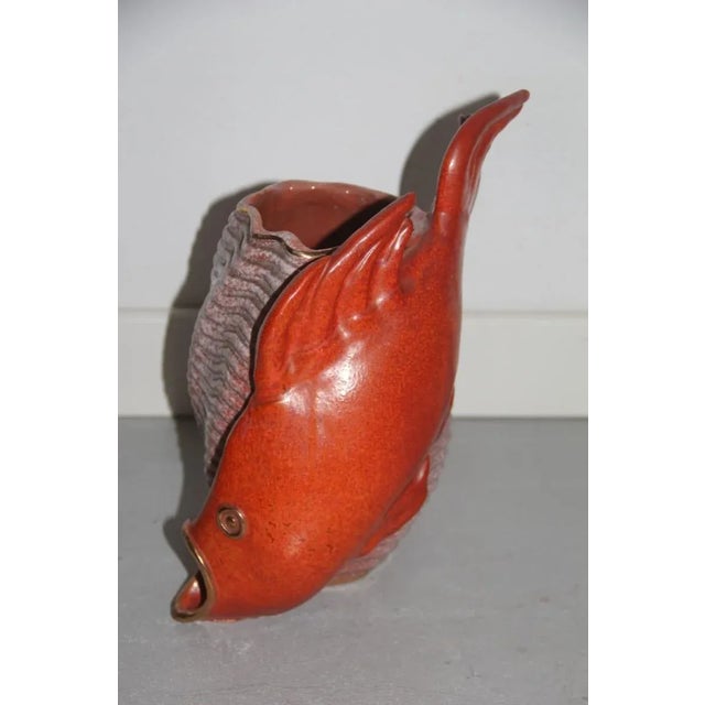 Ceramic Vintage Italian Ceramic Vase For Sale - Image 7 of 7