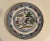 Ceramic Antique English Staffordshire Plates - Davenport Blue Willow Pagoda Pattern - Set of 5 For Sale - Image 7 of 11